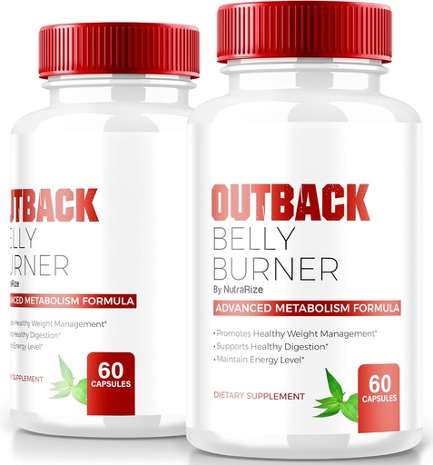 [BRSRAGQ2OYOQIHTZ] (2 Pack) Outback Belly Burner Pills, Premium Out Back Belly Burner Keto Capsules, All Natural Keto Supplement to Support Fitness and Body Goals, Official Outback BellyBurner Reviews (120 Capsules)