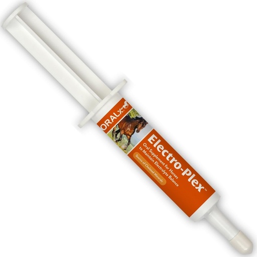 [BRSWG2QPBYCGGFLF] DAONEG Electro-Plex Electrolyte Paste for Horses. Replenishes Electrolytes & Nutrients. Encourages Water Consumption. Easy-Dose Syringe. 1.2 Oz.