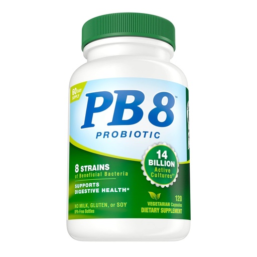[BRSWIEDRDINBWDQV] Nutrition Now PB 8 Probiotic Acidophilus For Life* Vegetarian Dietary Supplement for Men and Women, 120 Count