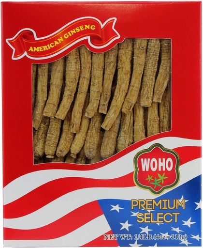 [BRSWG2QBDMHWECY3] Woho American Ginseng #105.4 Long Small 4oz Box