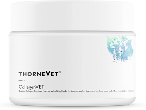 [BRSROBAEA4CWACD6] ThorneVet Collagen Supplement for Dogs & Cats – Powder to Support Healthy Joints, Muscles, Bones, and Skin - 75 Scoops