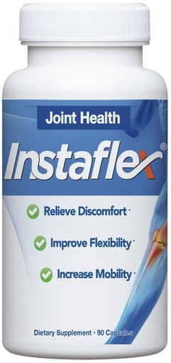 [BRSWI237BMOB6A36] Instaflex Joint Support Supplement for Men and Women - Glucosamine, MSM, White Willow, Turmeric, Ginger, Cayenne, Hyaluronic Acid - 90 Capsules