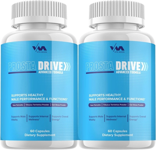 [BRSRAHA3CJ4BUA3O] (2 Pack) ProstaDrive Prostate Support קפסולות - Prosta Drive Pills תוסף, כוח מקסימלי, חדש שיפור רביטמין פורמולציה, ProstaDrive ביקורות, 120 קפסולות