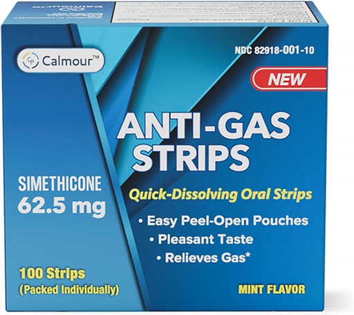 [BRSROZA3OINWY2DJ] Anti Gas Relief 100 Strips . . . . . .