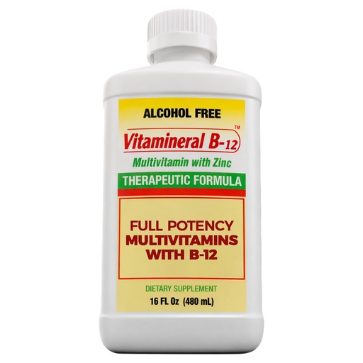 [BRSWI2QEOUNWAF3Y] Liquid Multivitamin with Zinc, Immune Health & Nervous System Support, High Potency Vitamin B Complex Formula for Men & Women, Easy-to-Take Dietary Supplement, 16 fl oz, 1 Pack