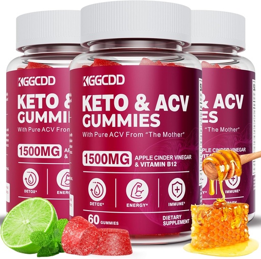 [BRSRAZLQPJ4BMDTV] (3 Pack) Zebra ACV Gummies ExtremeMG Keto Gummies Apple Cider Vinegar, Pomegranate Beet Juice B12 Vegan Non GMO 180 Gummys