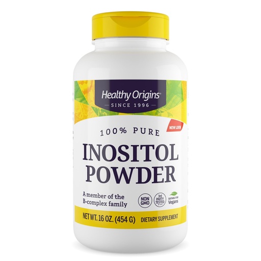 [BRSWICA6CIGWKDQ3] Healthy Origins Inositol Powder, 454 g - for Skin, Hair & Nail Health - Vitamin B8 Powder Supplement - Part of The B Complex Family - Vegan, Non-GMO & Gluten-Free Supplement - 16 Oz