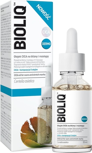 [BRSRMEIPPINWOET2] Bioliq - Dermo CICA Oil for Scars and Stretch Marks - Reduces Visibility, Enhances Elasticity During Pregnancy, 5 Oils - 30ml