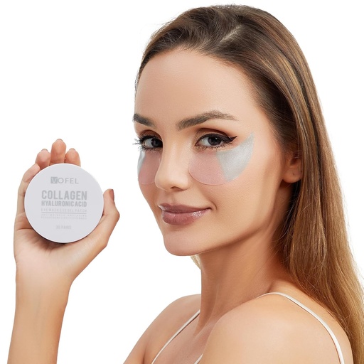 [BRSRAYIBBUORAADG] Under Eye Patches for Puffy Eyes and Dark Circles Hydrating Eye Mask with Collagen Eye Gel Pads Reduce Wrinkles Skin Treatment 30 Pairs