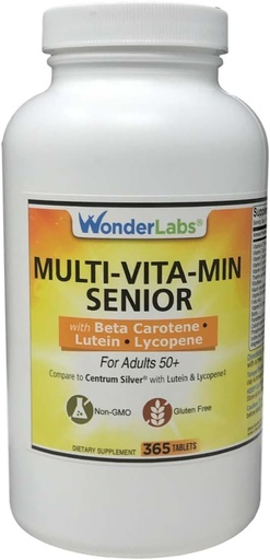 [BRSWIYTROMHRUA3I] マルチビタミンマルチミネラルは、Centrum Silver® Multivitamin MultimineralとBita Caroteneに特に大人50 Plus - 365錠 #2914