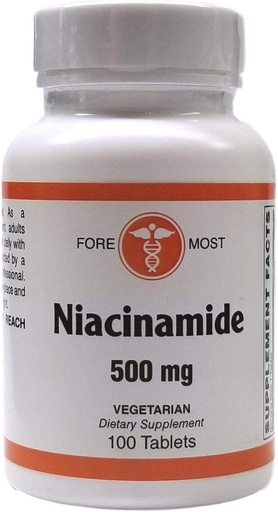 [BRSWYYA7BEMQAFLG] NIACINAMIDE 100 טבליות