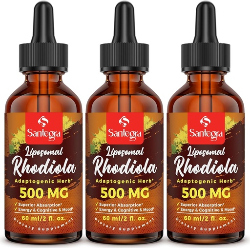 [BRSROAQPAUCB4DTF] 57,000 MG Lipozomálna aktívna Rhodiola Rosea Supplement, Rhodiola Root Extract, Liquid for High Absorbtion, Rhodiola Rosea Root Extract Tinction for Energy, Stres, Mood, Vegan, 180 ml