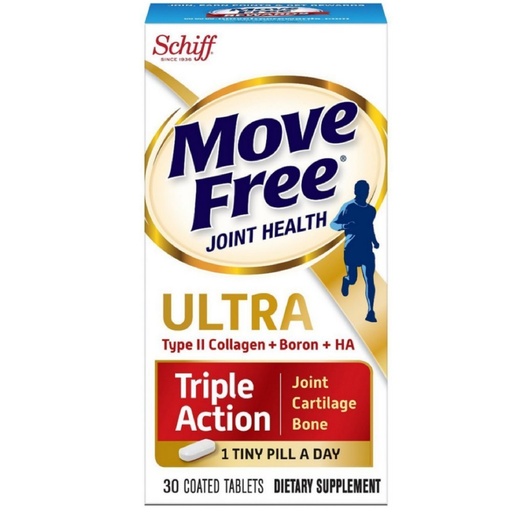 [BRSWIADYBQDWC3YZ] Move Free Ultra with UC-II Joint Health Tablet, 30 Count