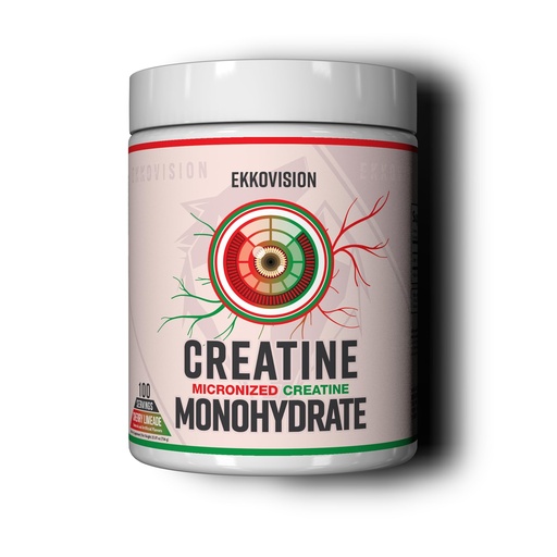[BRSRAAYPPMNWEFLX] Ekkovision Creatine Monohydrate Powder, Micronized, Cherry Limeade, Pre Workout & Post Workout Supplement for Men & Women, Energy Support, Easy to Mix in Shakes, Smoothies & Beverages, 100 Servings