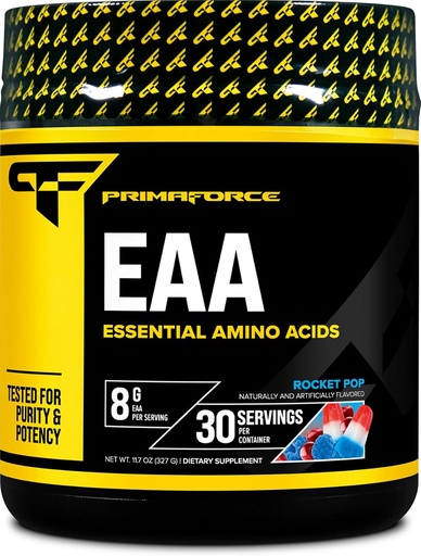 [BRSROGIRDEPA4GQY] Primaforce EAA Toz (30 hizmet, Rocket Pop Flavor) - Pre / Intra Workout ve Recovery için Temel Amino Asitler - Non-GMO ve Gluten Ücretsiz