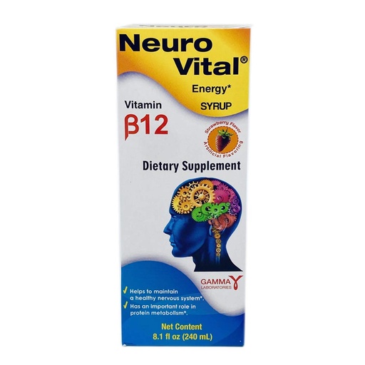 [BRSWG2YBB5YQO2DU] Neuro Vital B12 Energy Syrup