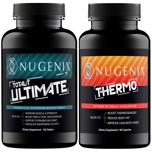 [BRSRMFAQBYIBQ3TG] Nugenix Total-T Ultimate and Thermogenic Fat Burner for Men