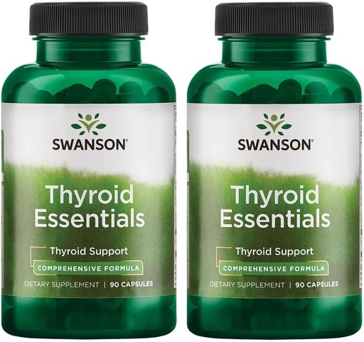 [BRSRMEIFO4NB6HT2] Swanson Thyroid Essentials 90 Capsules (2 Pack)