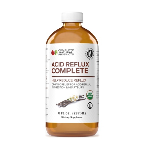 [BRSWGZY5C4MWODLH] Acid Reflux Complete 8oz - Natural Organic Liquid Heartburn, GERD, & Amish Reflux Relief Remedy & Medicine