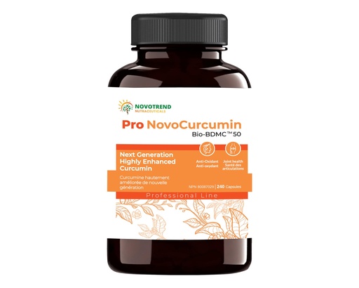 [BRSRAGAQAAPBOCTH] Pro NovoCurcumin-BioBDMC50-Next Generation Highly Enhanced Curcumin-240 Capsules