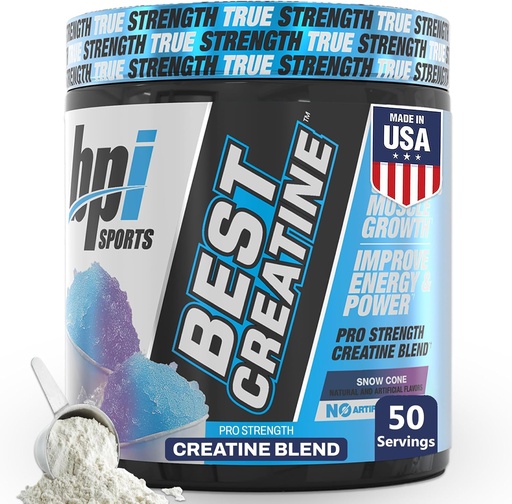 [BRSWIBAEOV6GAFDG] BPI Sports Best Kreine - Cenâb & Women, Himalaya Salt - Güçlü, pompa, Endurance, Kas Büyüme, Kas Tanım - No Bloat - Kar Cone - 50 hizmet - 10.58 Oz