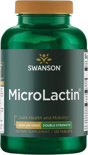 [BRSWIY36BR6AKDDO] Swanson Microlactin Double Strength 1000 Milligrams 120 Tabs