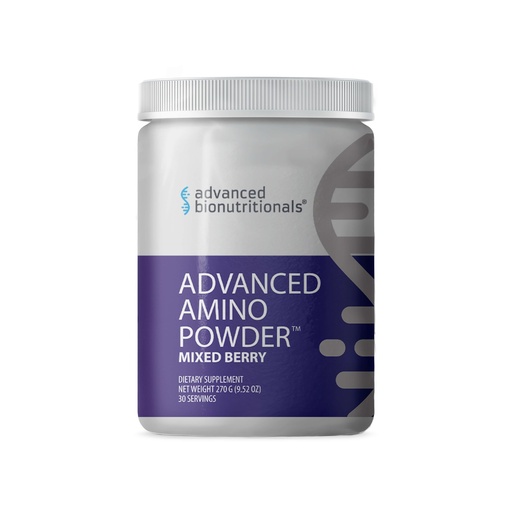 [BRSWYZ3QBYCBECI3] Advanced Bionutritionals – Advanced Amino Powder, Amino Acid Supplement, Build Muscle, Post Workout Recovery, Energy,Non-GMO, Gluten Free, Dairy Free, Vegan (30 Servings)