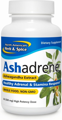 [BRSRMH34OYFQKCDX] NORTH AMERICAN HERB & SPICE Ashadrene 60 Caps
