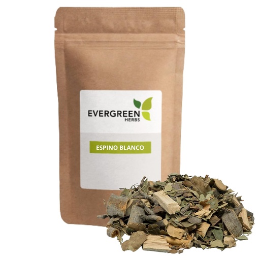 [BRSWGZ3YB4GWACT5] Evergreen Herbs Espino Blanco Herb (White Hawthorn) 8 oz. White Hawthorn, May Flower, May Tree - Resealable Stand Up Pouch to Ensure Freshness!