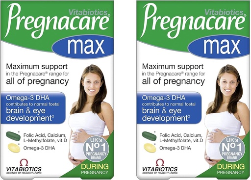 [BRSWGYYHBUBGC2TG] Pregnacare Max - Capsules & Tablets 28S+56S (Pack of 2) (英语).