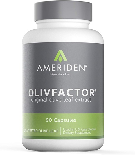 [BRSWGYYDDEMQGETK] OLIVFACTOR- Original Olive Leaf Extract- DNA Tested Potent 20% Standardizované Active Oleuropein 90 Vcaps 525mg