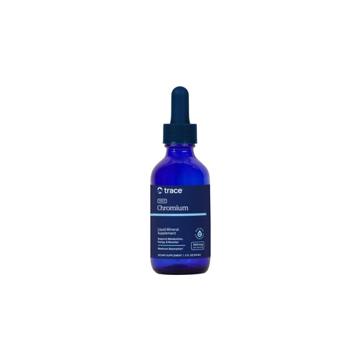 [BRSWIYYMAAOQCETI] Trace Minerals Ionic Chromium - Liquid Chromium Drops for Metabolism, Muscle & Energy Support - Boron, Chloride & ConcenTrace - Natural & Bioavailable - Vegan & Gluten-Free - 2 fl oz (48 Servings)