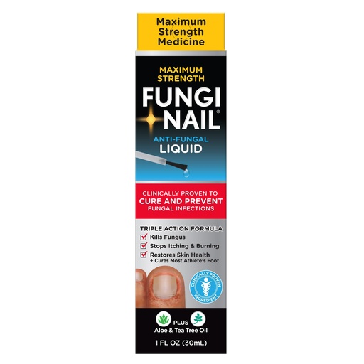[BRSWIYTZOZ5QYCLY] Fungi-Nail Anti-Fungal Liquid Solution, 1 Fl Oz (Pack of 1), Kills Fungus, Athletes Foot Treatment, Toe Nail Fungus Treatments w/Tolnaftate, Clinically Proven to Cure and Prevent Fungal Infection