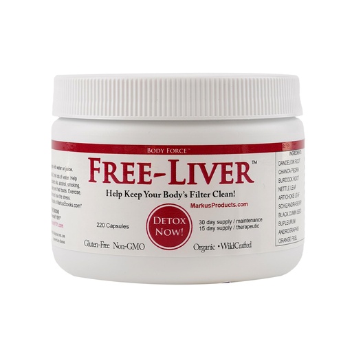 [BRSROFARCN5AMFL5] Body Force Liver Formula Capsules by Markus