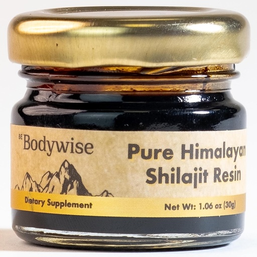 [BRSROAIZBN7AKC36] Be Bodywise Pure Himalayan Shilajit Resin I 600 mg I 75%+ Fulvic Acid & 85+ Trace Minerals | Zero Sugar I Lab Tested I Heavy Metal Free I 100% Authentic & Natural, Organic I for Men & Women I 30 gm.