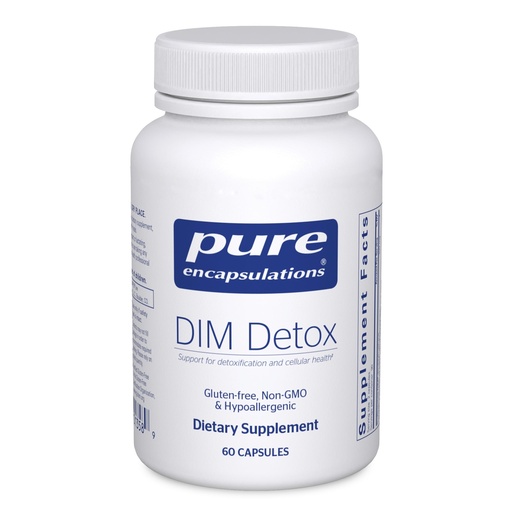 [BRSWIZD2DN4R42LC] Pure Encapsulations DIM Detox | Supplement Support for Detoxification and Cellular Health* | 60 Capsules