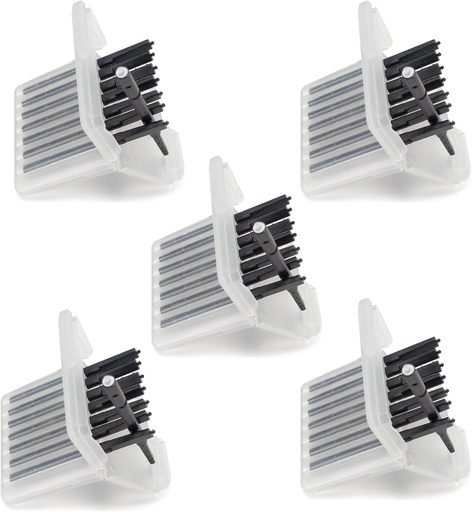 [BRSRAYAFBYFGMH34] (40 pcs) Cerusttop Wix Guard ตัวกรองสําหรับฟัง Aids Suppages for Phonak, heard Adid Wax Rezez, Findx and Union, ได้ยินเสียงชัดเจน การช่วยฟัง, ส่วนทําความสะอาด Kitt (5 แพค)