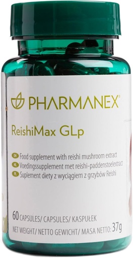 [BRSWYCA2DMIA2DQZ] ReishiMax Immune Support Supplement, Red Reishi Mushroom, 60 קפסולות, Boosts Immune Health, תומך באנרגיה, ביונאליות, ובאופן כללי בריאות