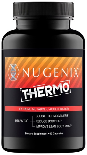 [BRSWGCQHOQDQECAU] Nugenix Thermo - Thermogenic Fat Burner Supplement Pills for Men, Extreme Metabolic Accelerator, 60 Count
