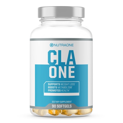 [BRSWGAIBBEMQE2QV] NutraOne CLAOne Supplement from Nutrition — Conjugated Linoleic Acid (CLA) Natural Supplement* (90 Capsules)