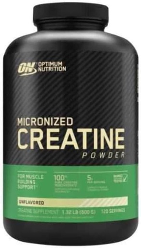 [BRSWKYQ7AYEAYDDK] Optimum Nutrition Creatiinijauhe, maustettu, 600 Gram