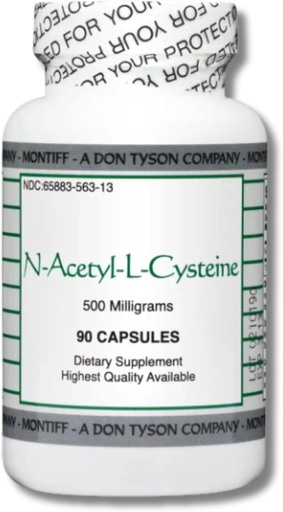 [BRSRAYYHBMGRU2Q7] MindEyes N-Acetyl-L-Cysteine NAC 500mg Supplement (90 Capsules), White