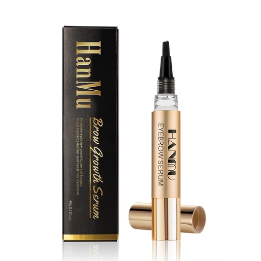 [BRSRAGA6OUFAOE32] HANMU Eyebrow Growth Serum,For Rapid Enhancing Brow Growth Faster,Fuller,Thicker,Non Irritating Eye Brow Serum Enhancer 4ml