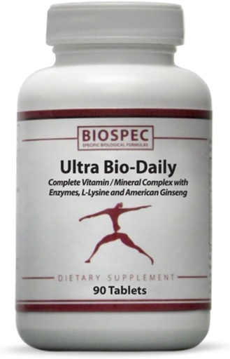 [BRSRMBARDJ7GMH3G] Ultra Bio-Daily - Yüksək-Potency Multivitamin Multimineral Kompleksi w / əlavə Nutrient Support