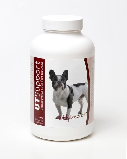 [BRSWKHDZCIJWOEDB] Healthy Breeds French Bulldog Cranberry Chewables 75 Count