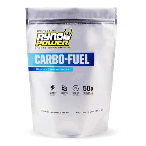 [BRSWIZACOEFBSCA7] Ryno Power Carbo-Fuel Stimulant-Free Drink Mix 2lb (20 Servings) - All-Natural Pure Carbohydrate Powder for Athletic Performance - Vegan and Gluten Free