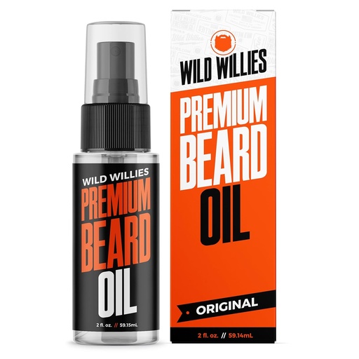 [BRSWIBD3BR4QOFIZ] Wild Willies Beard Oil for Men - Natural ingredients Promote Deep Conditioning - Removes Itch & Dandruff - Deep Softening Treatment - Best Beard Oil & Conditioner - 2 Fl Oz
