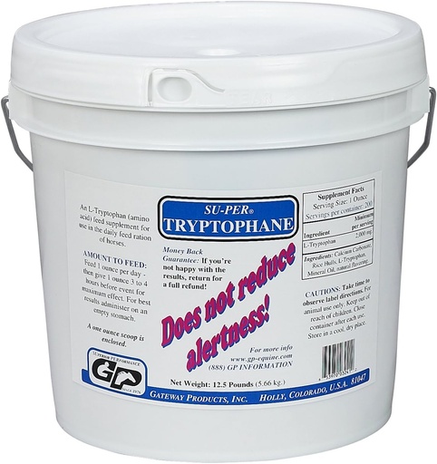 [BRSWIZQ5CF4BUH34] Gateway SU-PER Tryptophane (Calming Support for Horses) - 12.5 pounds