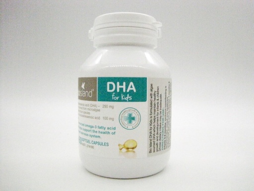 [BRSWGYADCEJWA2A7] Bio Island DHA Kids 60 Capsules