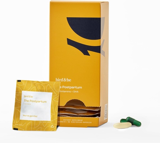 [BRSROCA2AAFWAFD5] The Postpartum - Sizin Dördüncü Trimester - Hormonlar və Recovery - DHA (Omega-3), Iron, Choline, B12-30-Day Supply